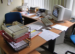 In einem Büro arbeiten  - Foto G. Bräuer